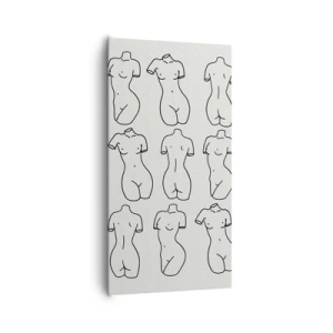 Cuadro sobre lienzo - Impresión de Imagen - Solo Venus - 65x120 cm