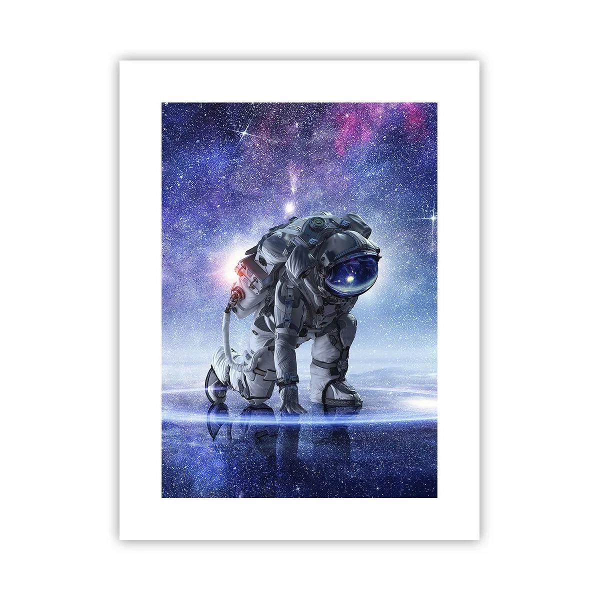 Póster - Cielo estrellado sobre mí - 30x40 cm