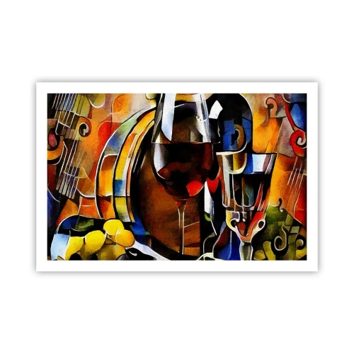 Póster - Y el mundo se vuelve más colorido - 91x61 cm