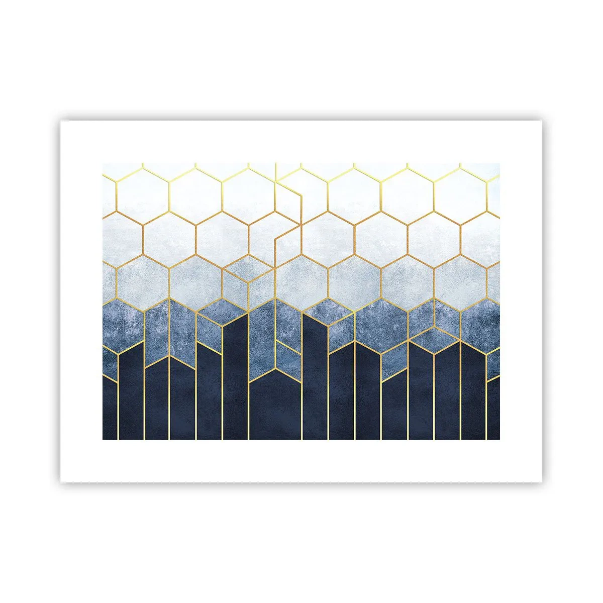 Póster - Composición rítmica visual - 40x30 cm