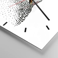 Esfera sin numeración, con rayas