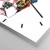 Esfera sin numeración, con rayas