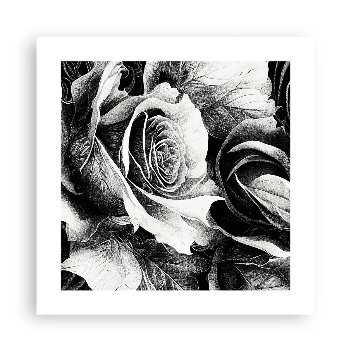 Póster - Siempre como una reina - 40x40 cm