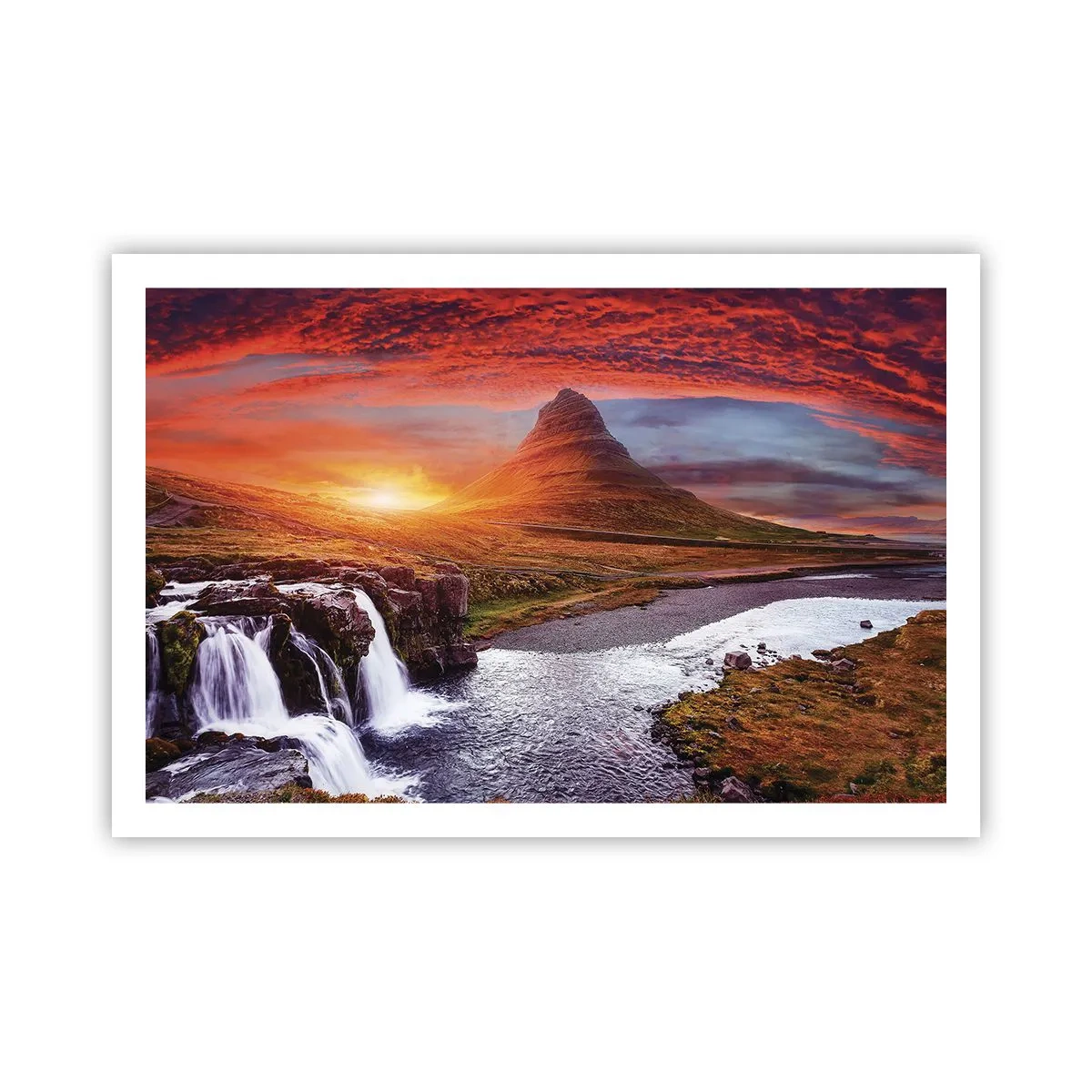 Póster - Una vista de la Tierra Media - 91x61 cm