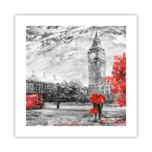 Póster - Un día emocionante - 40x40 cm