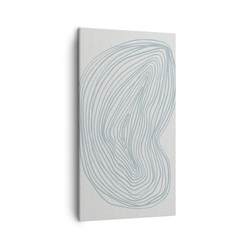 Cuadro sobre lienzo - Impresión de Imagen - Sonrisa de una gota - 45x80 cm