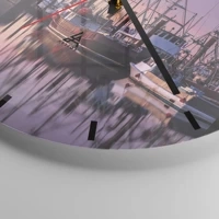 Esfera sin numeración, con rayas