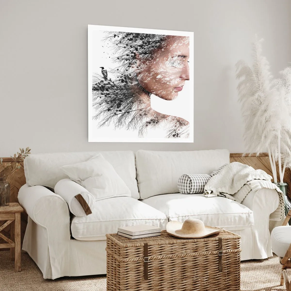 Póster - Espíritu del bosque - 60x60 cm