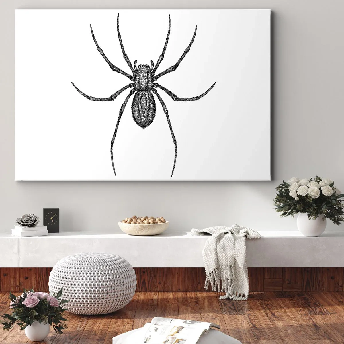 Cuadro sobre lienzo - Impresión de Imagen - Precisión inquietante - 120x80 cm