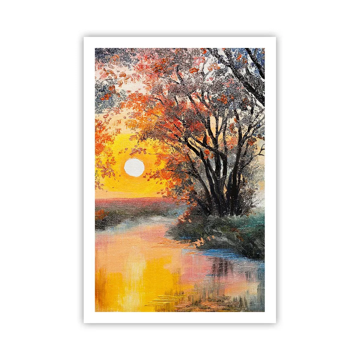 Póster - Ambiente otoñal - 61x91 cm