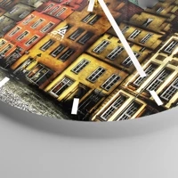 Esfera sin numeración, con rayas