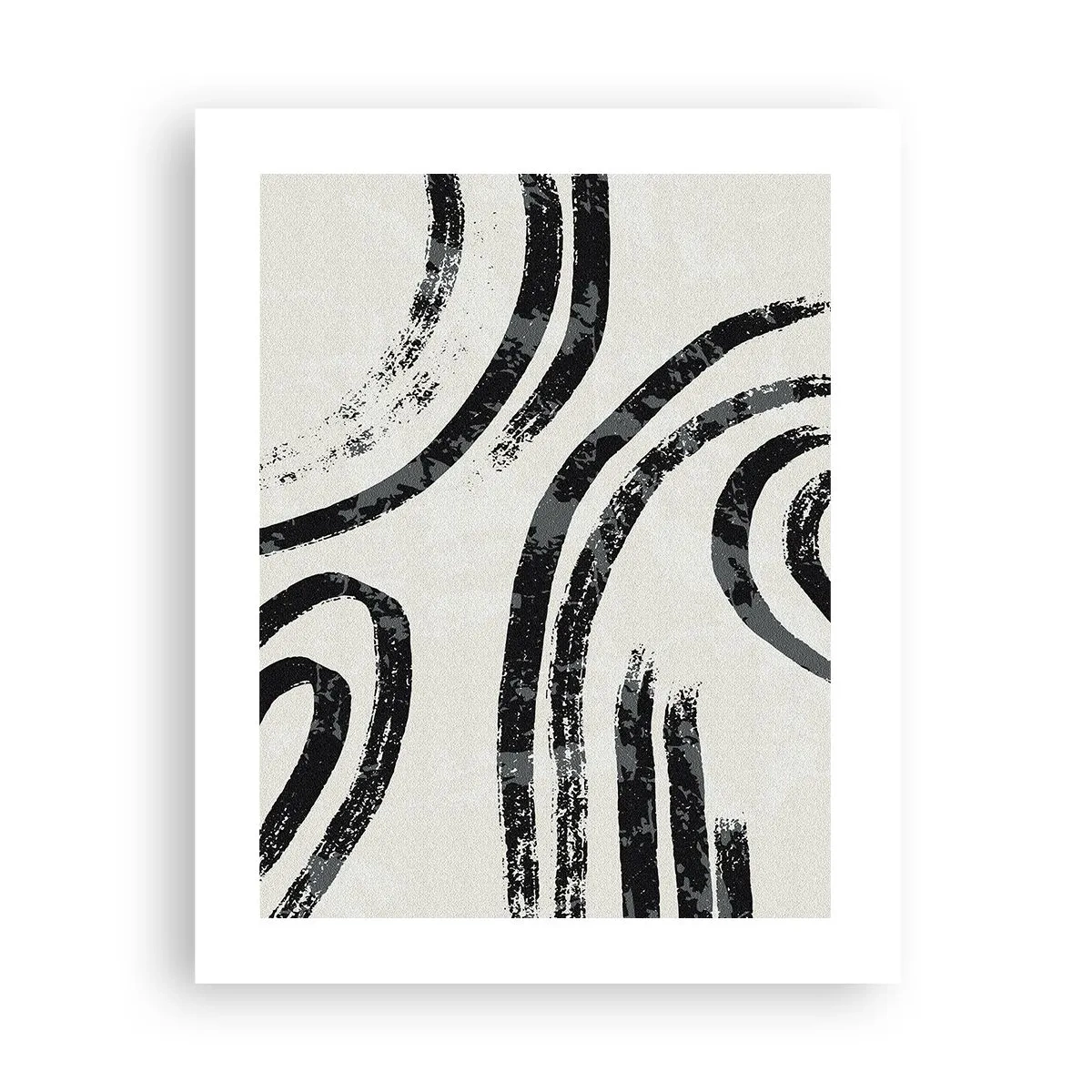 Póster - A medias - 40x50 cm