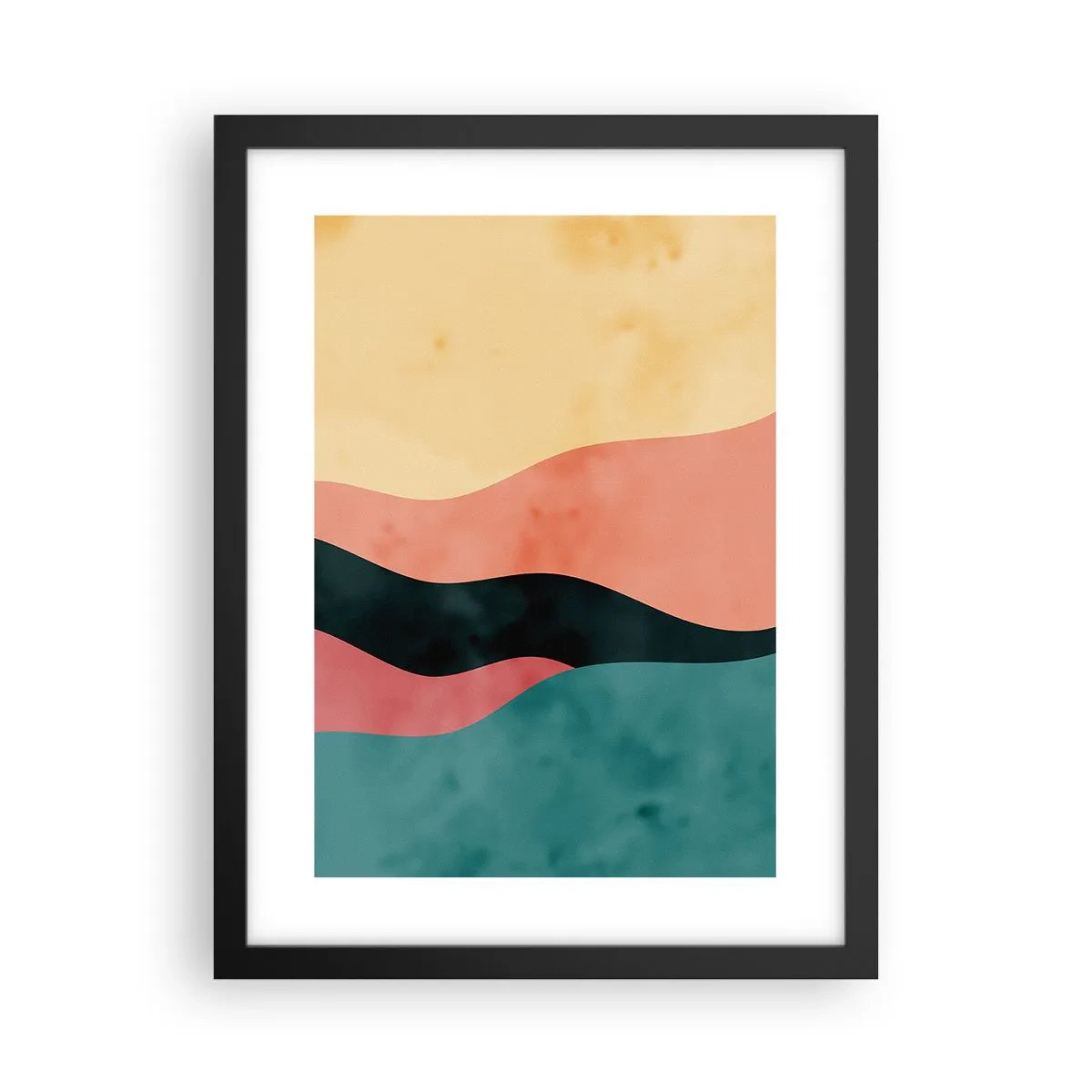 Póster en marco negro - Discordia compatible - 30x40 cm