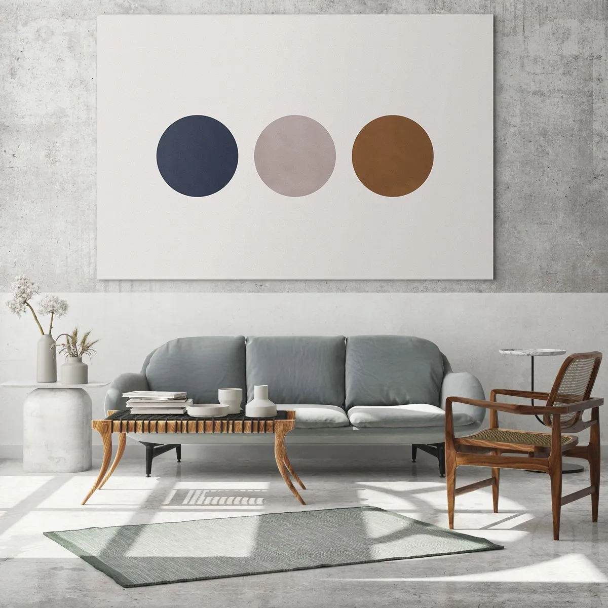 Cuadro sobre vidrio - Impresiones sobre Vidrio - Símbolo de perfección - 100x40 cm