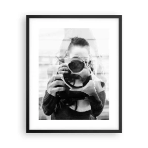 Póster en marco negro - Creador y creación - 40x50 cm