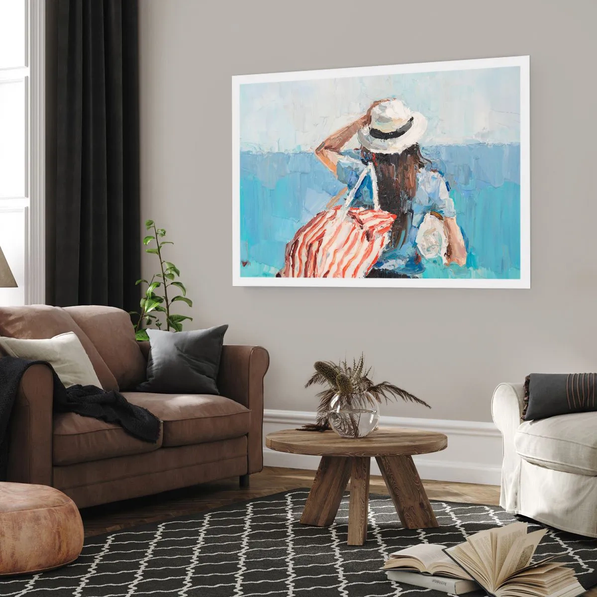 Póster - Bienvenida a tus vacaciones - 40x30 cm