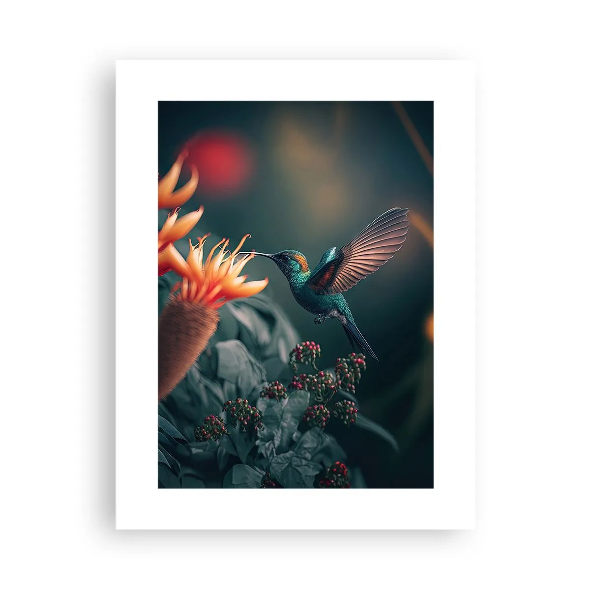 Póster - Una vida verdaderamente colorida - 30x40 cm