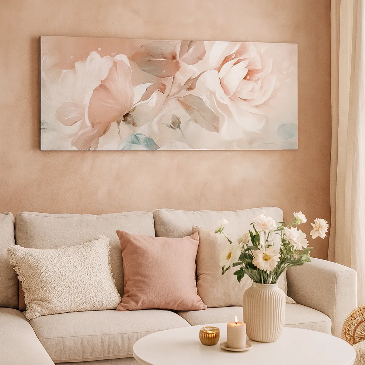 Cuadro sobre lienzo - Impresión de Imagen - El espíritu del romanticismo - 30x30 cm