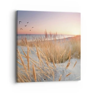 Cuadro sobre lienzo - Impresión de Imagen - Dulce nana del Báltico - 40x40 cm