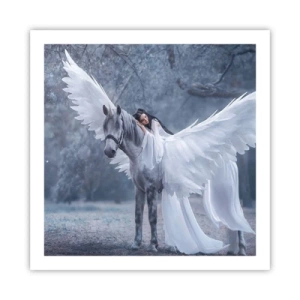 Póster - Un momento de inspiración - 60x60 cm