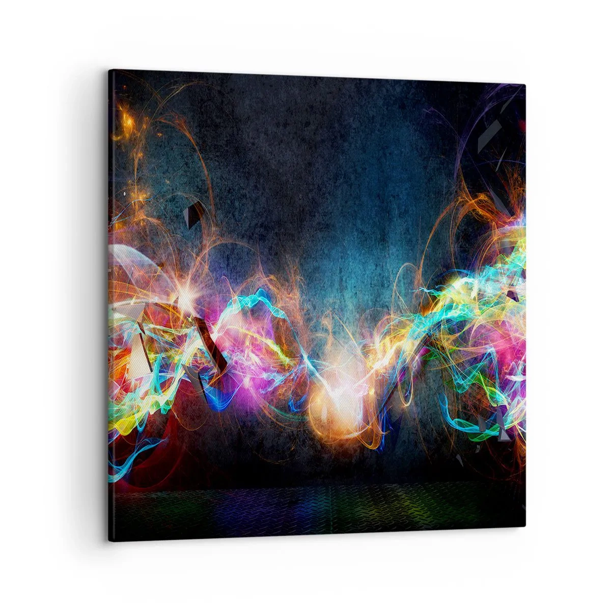 Cuadro sobre lienzo - Impresión de Imagen - Alegremente contra la oscuridad - 50x50 cm