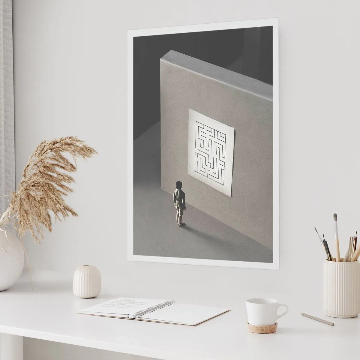 Póster - ¿Pero dónde estoy? - 40x50 cm
