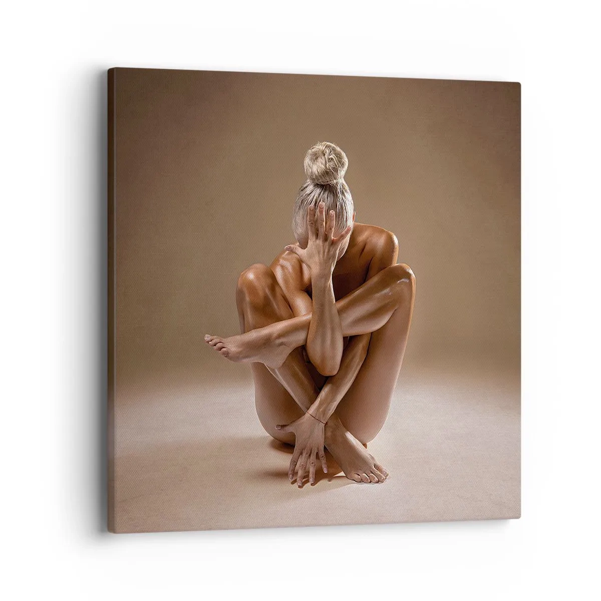 Cuadro sobre lienzo - Impresión de Imagen - Unidad de cuerpo y espíritu - 40x40 cm