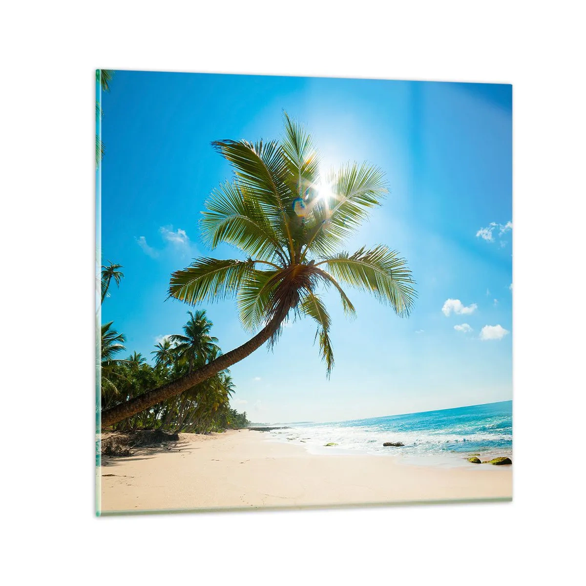 Cuadro sobre vidrio - Impresiones sobre Vidrio - Mi lugar privado - 40x40 cm