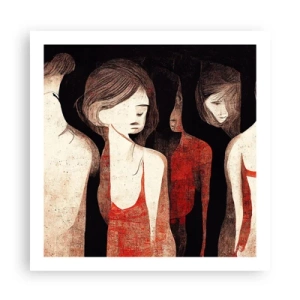 Póster - Madonnas de la oscuridad - 60x60 cm