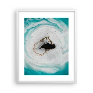 Póster en marco blanco - Para acceder al interior - 40x50 cm