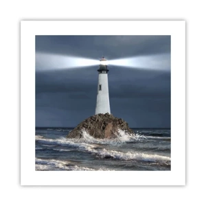 Póster - ¡Aquí... aquí... aquí! - 40x40 cm