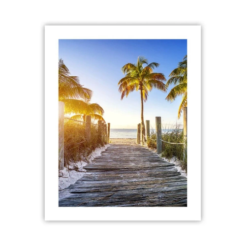 Póster - Directo al paraíso - 40x50 cm