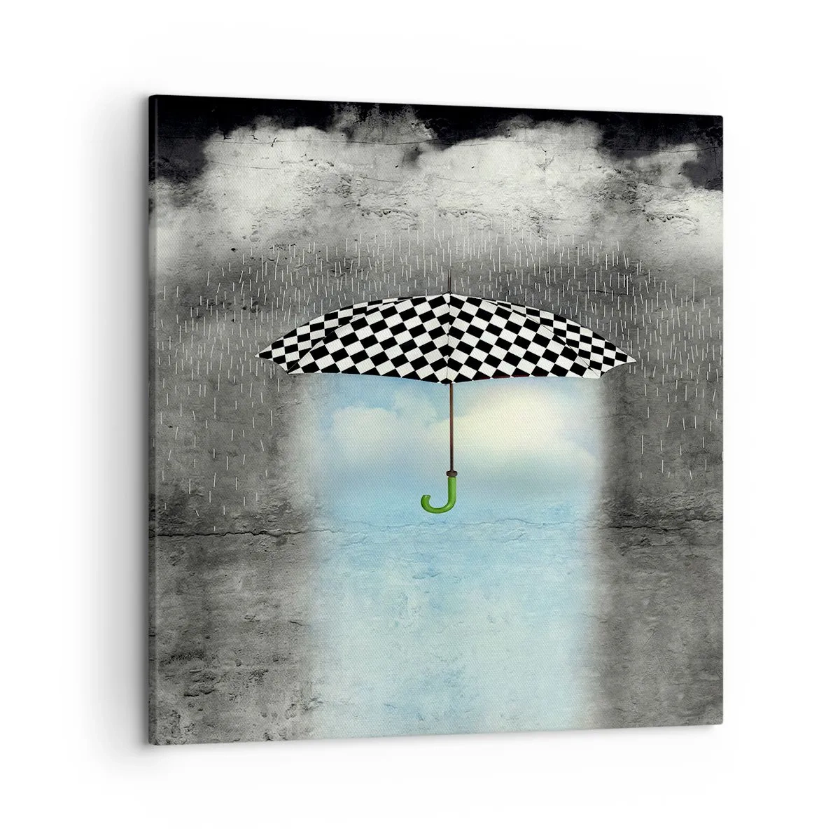 Cuadro sobre lienzo - Impresión de Imagen - Y sin embargo, es posible - 50x50 cm