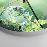 Esfera sin numeración, con rayas