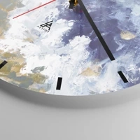 Esfera sin numeración, con rayas