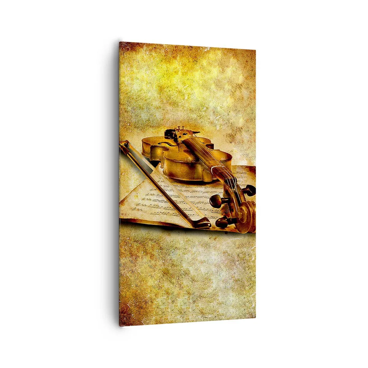 Cuadro sobre lienzo - Impresión de Imagen - Se necesita un virtuoso de inmediato - 65x120 cm