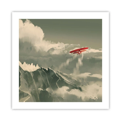 Póster - Pionero sin miedo - 50x50 cm