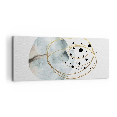 Cuadro sobre lienzo - Impresión de Imagen - El concepto del espacio - 100x40 cm