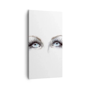 Cuadro sobre lienzo - Impresión de Imagen - ¿Los ojos de un ángel? - 55x100 cm