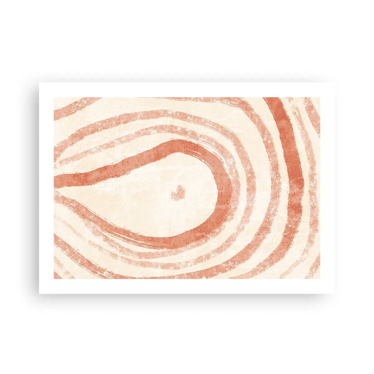 Póster - Círculos de coral - composición - 70x50 cm