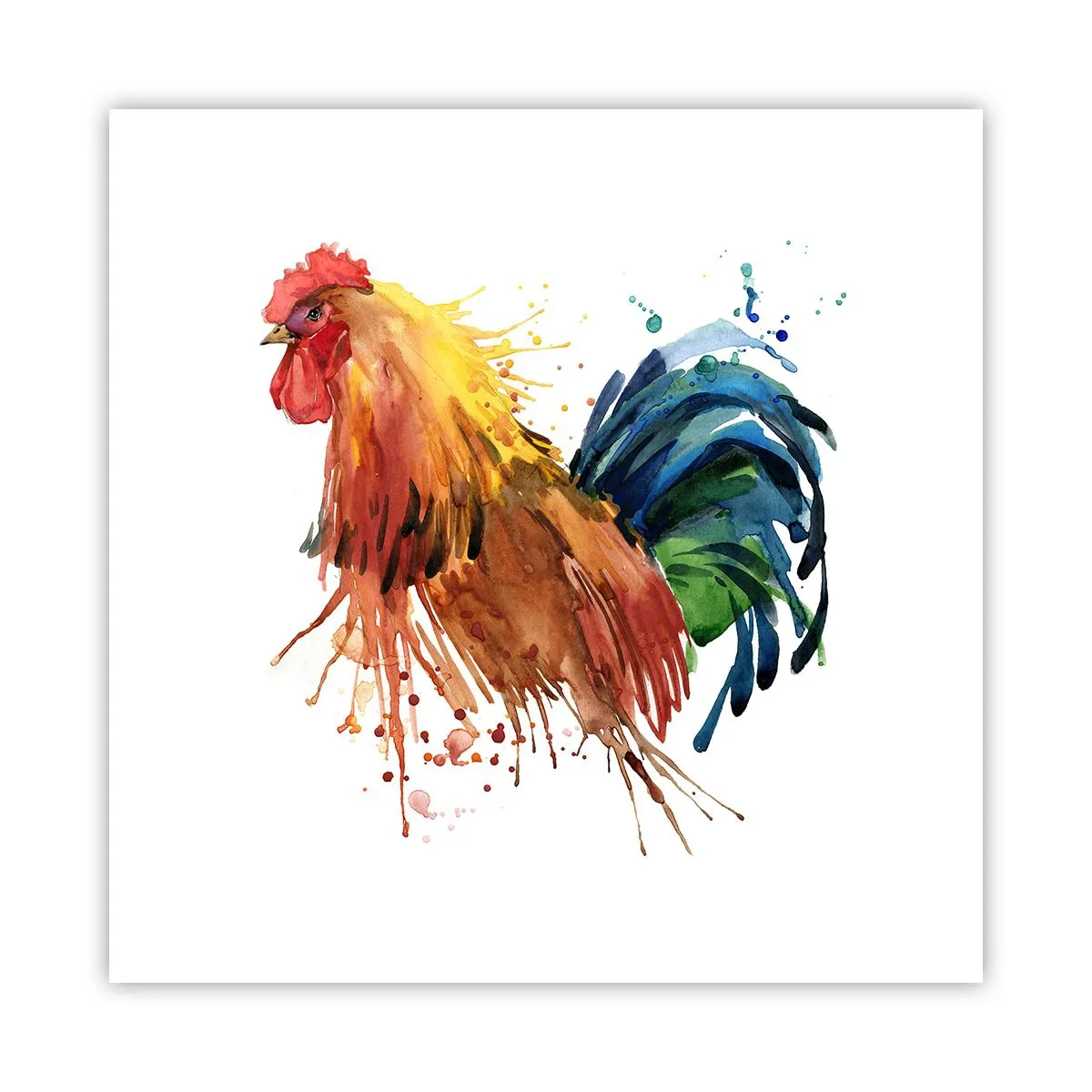 Póster - Un manto real, un orgullo real - 50x50 cm