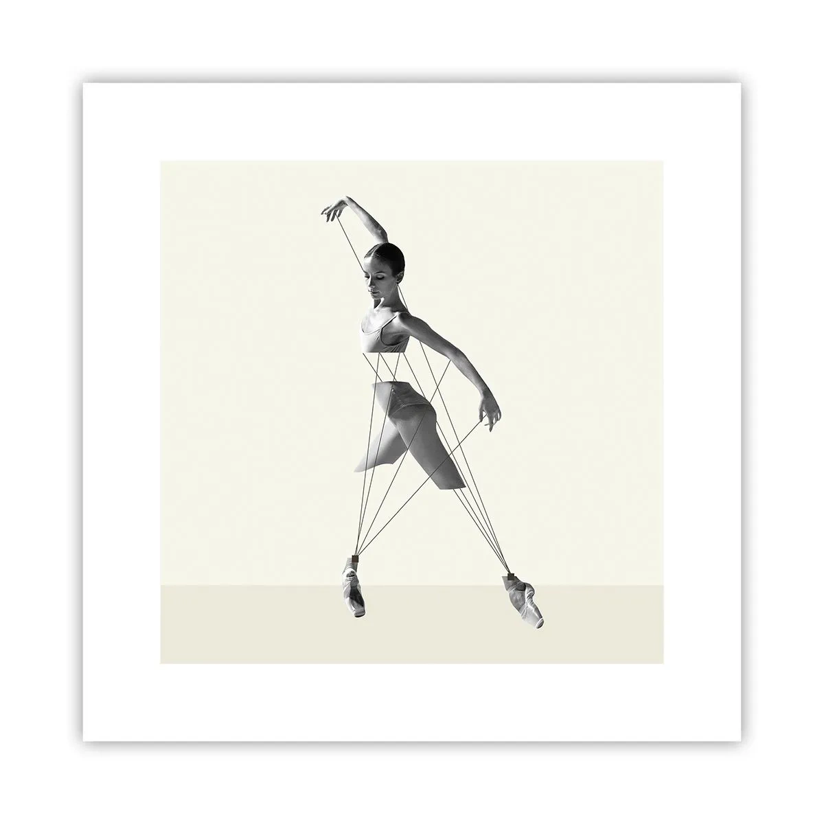 Póster - Títere de sí misma - 30x30 cm