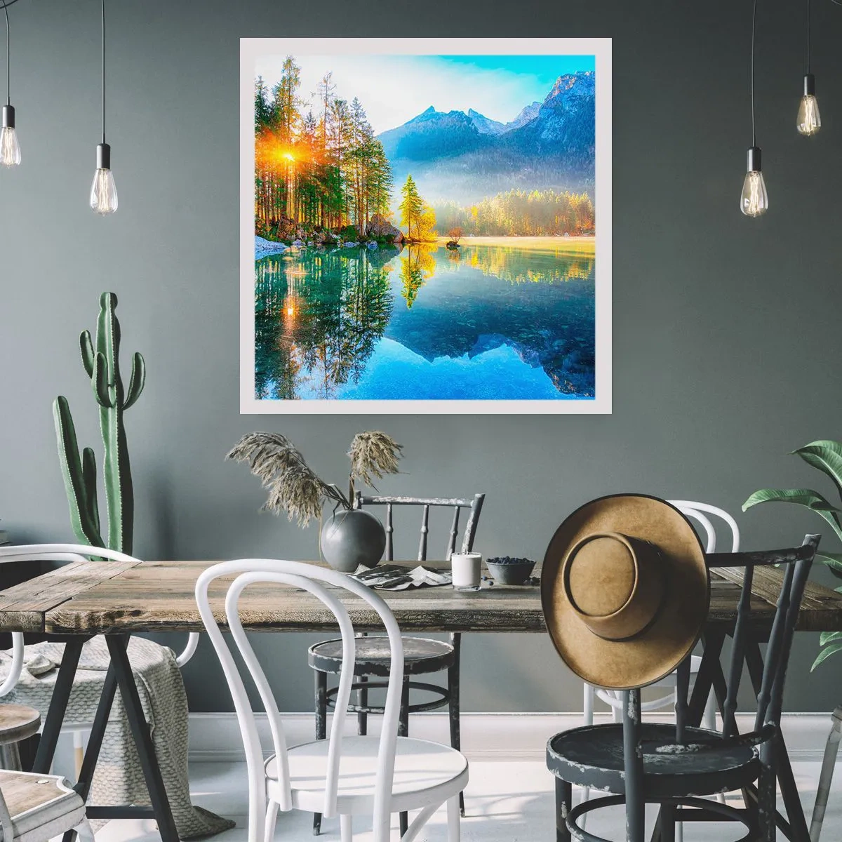 Póster - Majestuosidad y dulzura - 60x60 cm