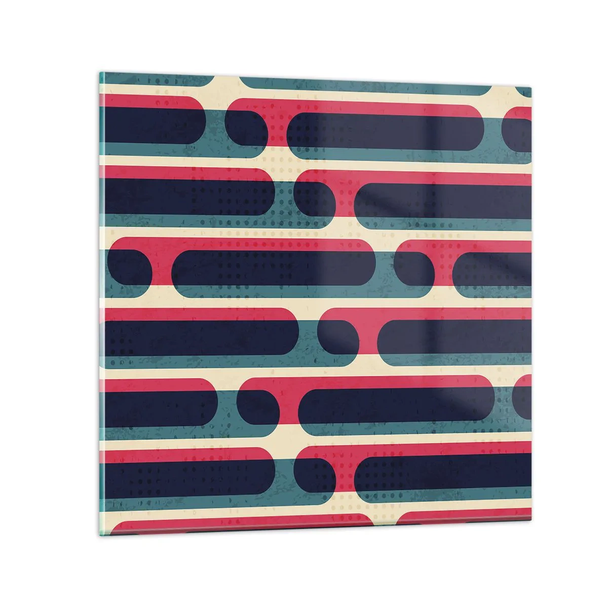 Cuadro sobre vidrio - Impresiones sobre Vidrio - Profundidad y relieve - 40x40 cm