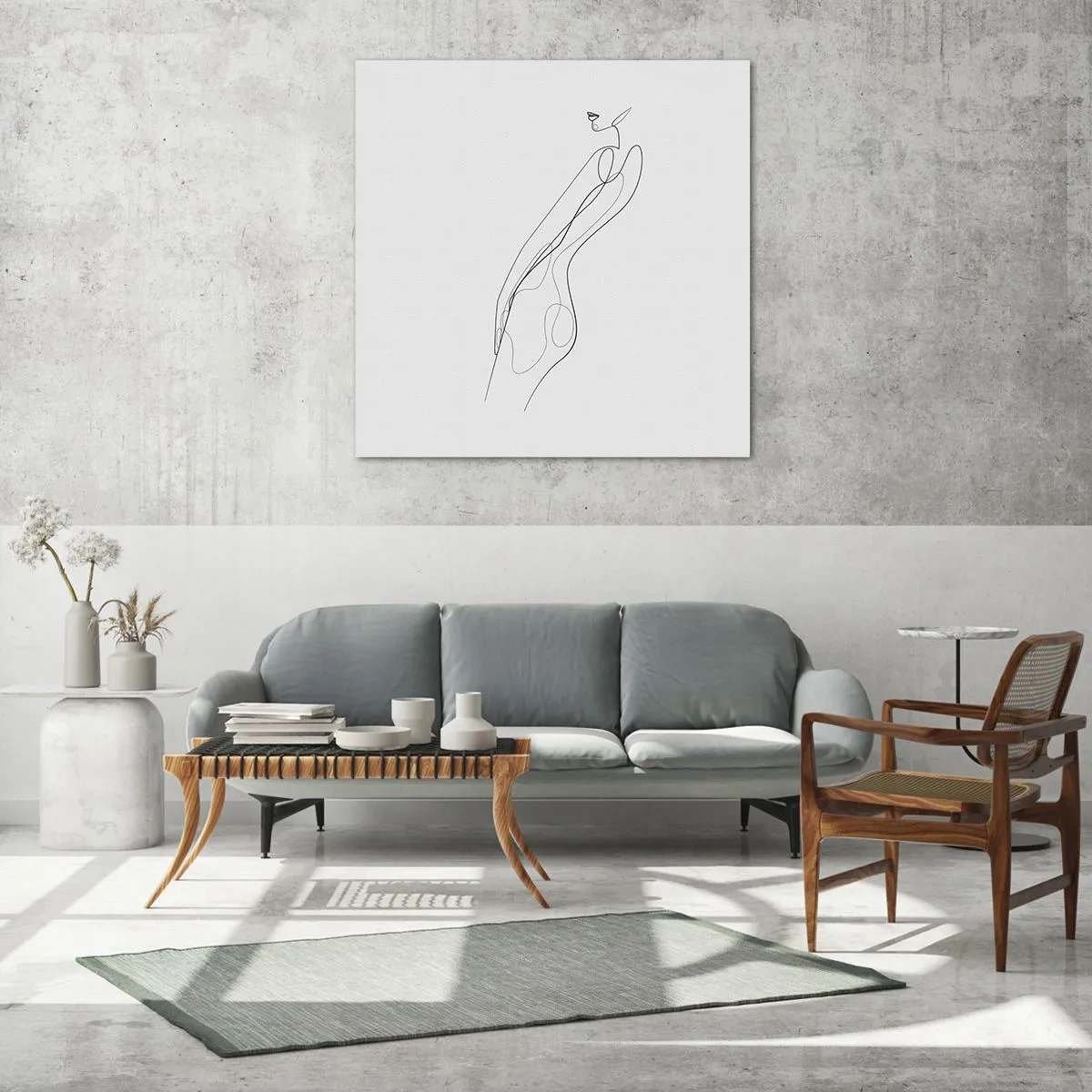 Cuadro sobre vidrio - Impresiones sobre Vidrio - Apenas una promesa - 30x30 cm