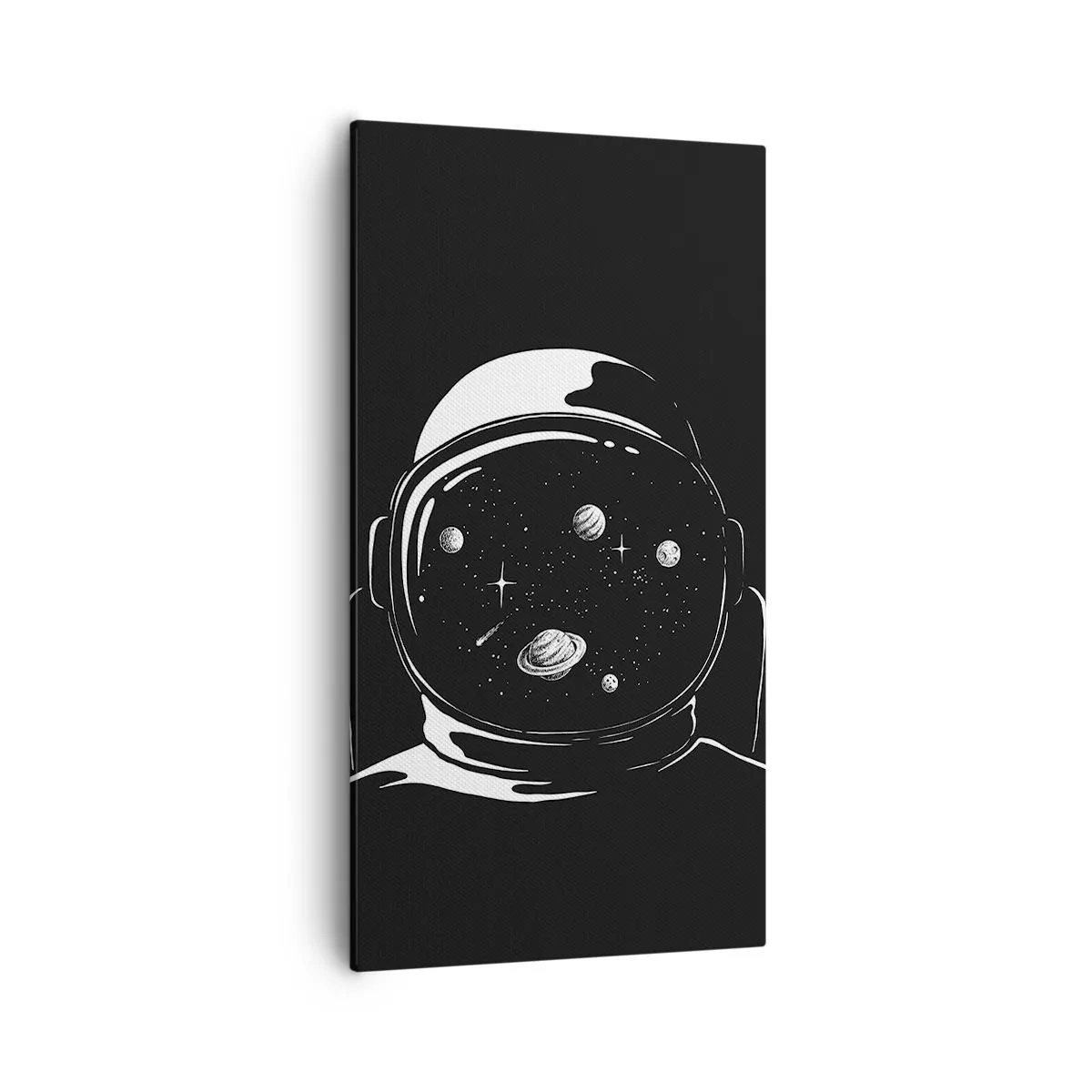 Cuadro sobre lienzo - Impresión de Imagen - Bonita vista - 55x100 cm