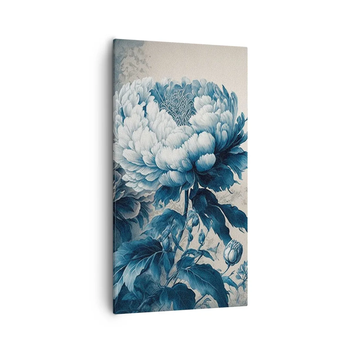 Cuadro sobre lienzo - Impresión de Imagen - Una pareja unida - 55x100 cm