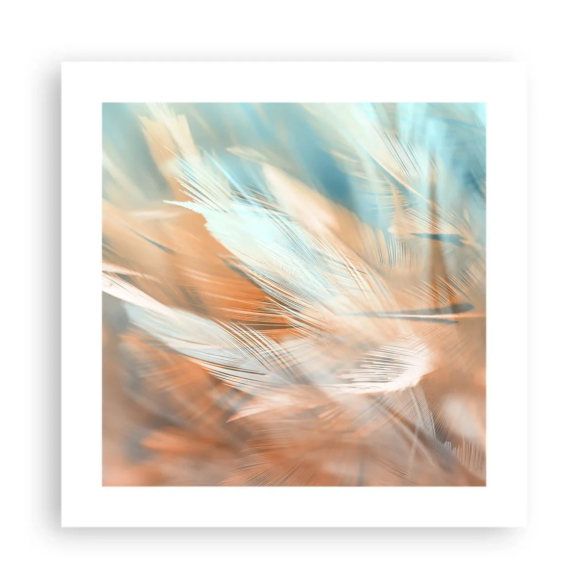 Póster - En la tierra de la suavidad - 40x40 cm