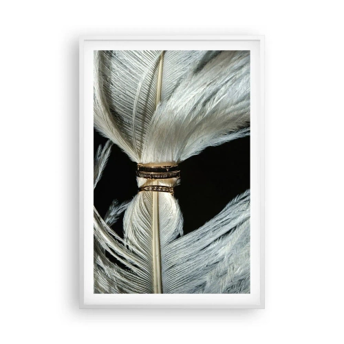 Póster en marco blanco - ...y no te dejaré.... - 61x91 cm