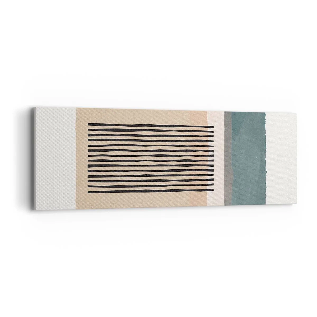 Cuadro sobre lienzo - Impresión de Imagen - Todo en orden - 90x30 cm